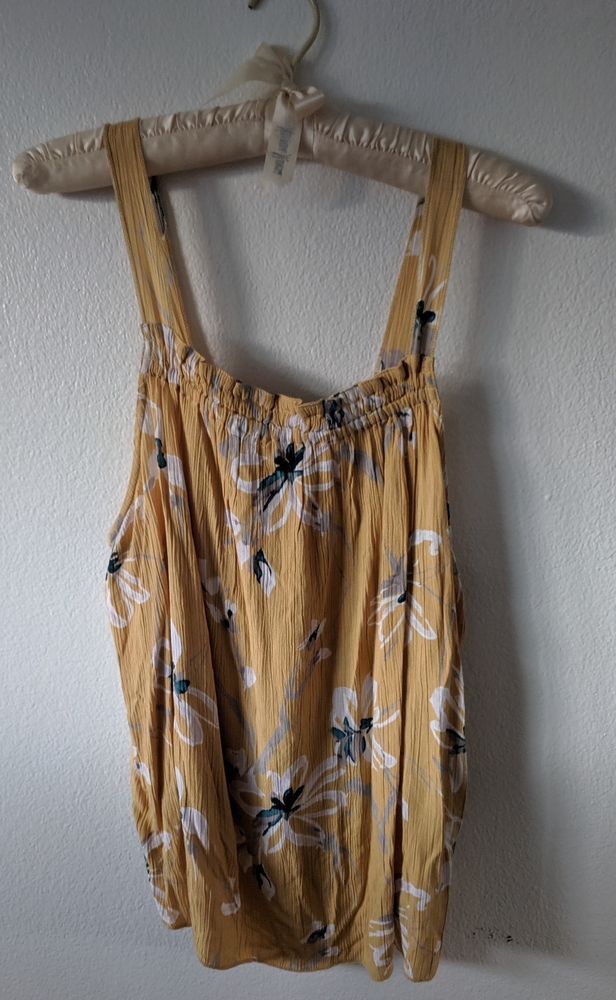 O'Neill Summer Spring Yellow Tank Top